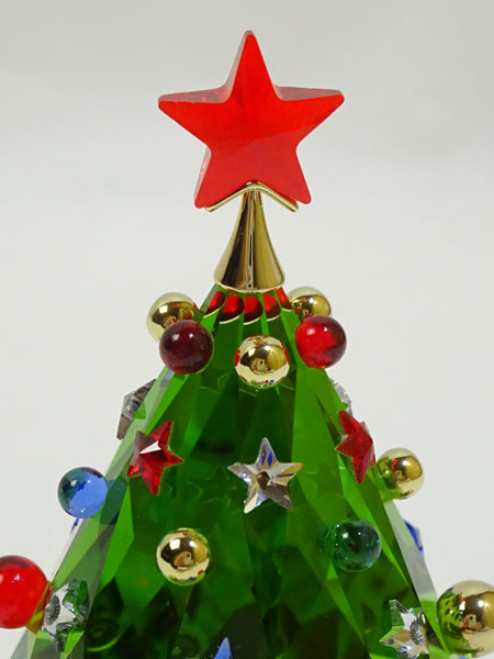 新品】スワロフスキー フィギュリン クリスマスツリー8cm 送料込み
