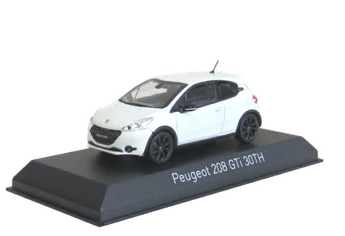 楽天市場】NOREV（ノレブ） 1/43 プジョー 208 GTi 30周年 2014 パール