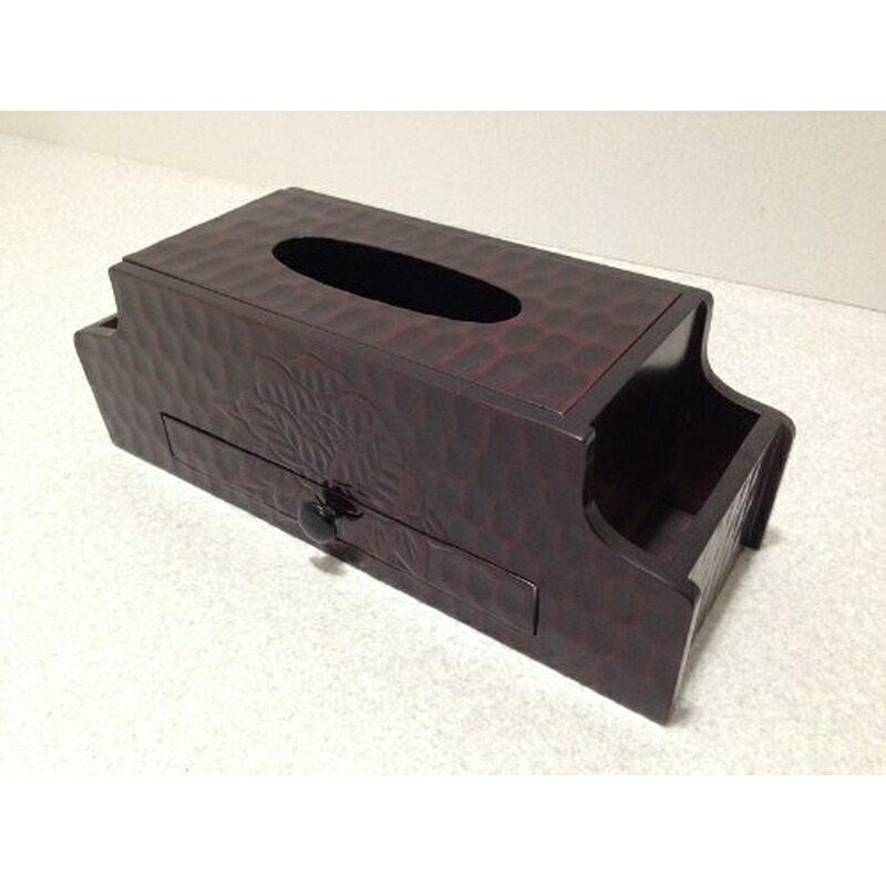 楽天市場】鎌倉彫調 リモコン入れ付きティッシュケース 38×15.5cm