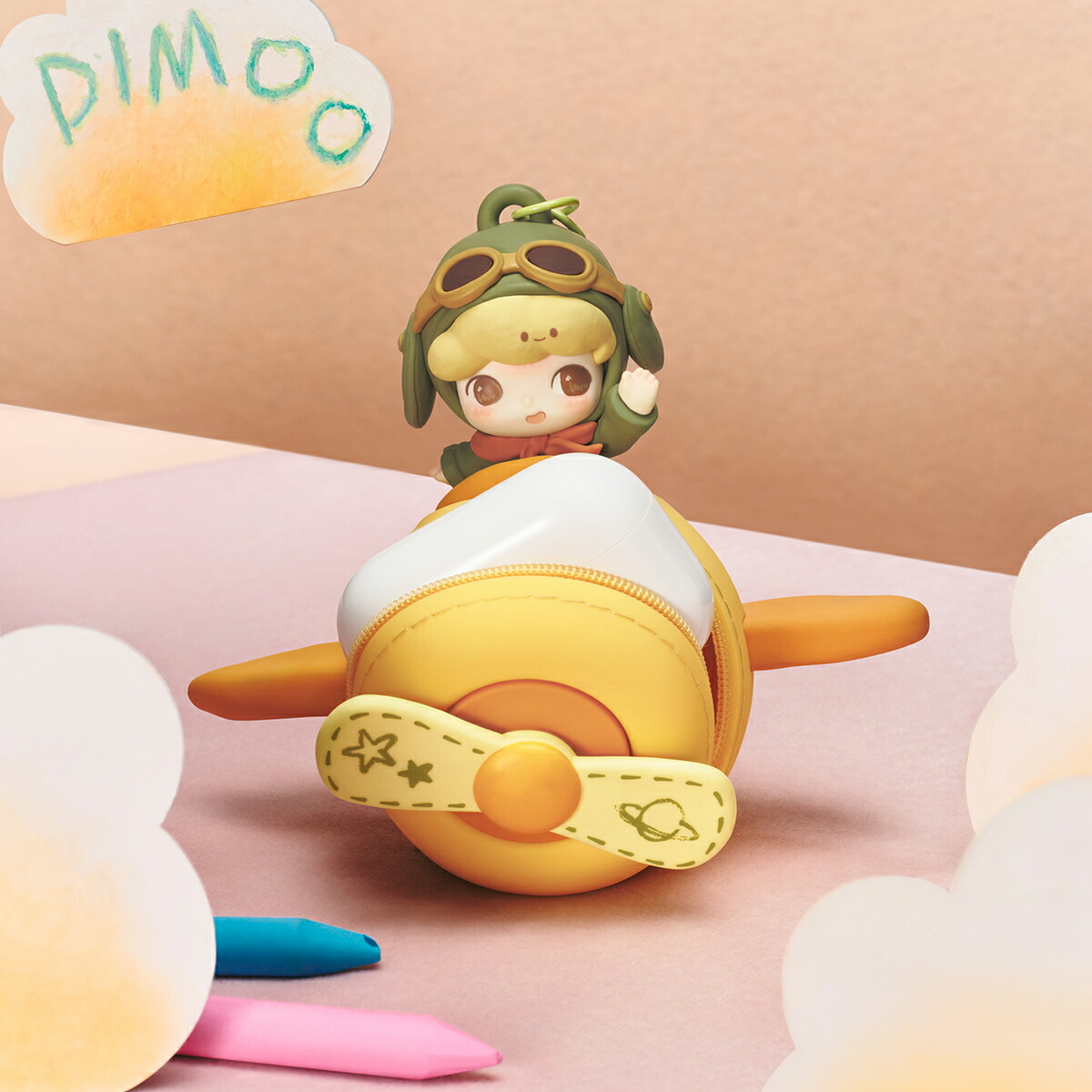 楽天市場】DIMOO Limited Time シリーズイヤホンケース : POP MART