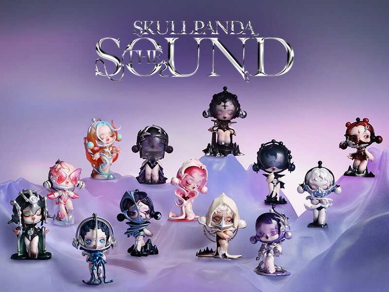 楽天市場】POP MART SKULLPANDA The Sound シリーズ【アソートボックス