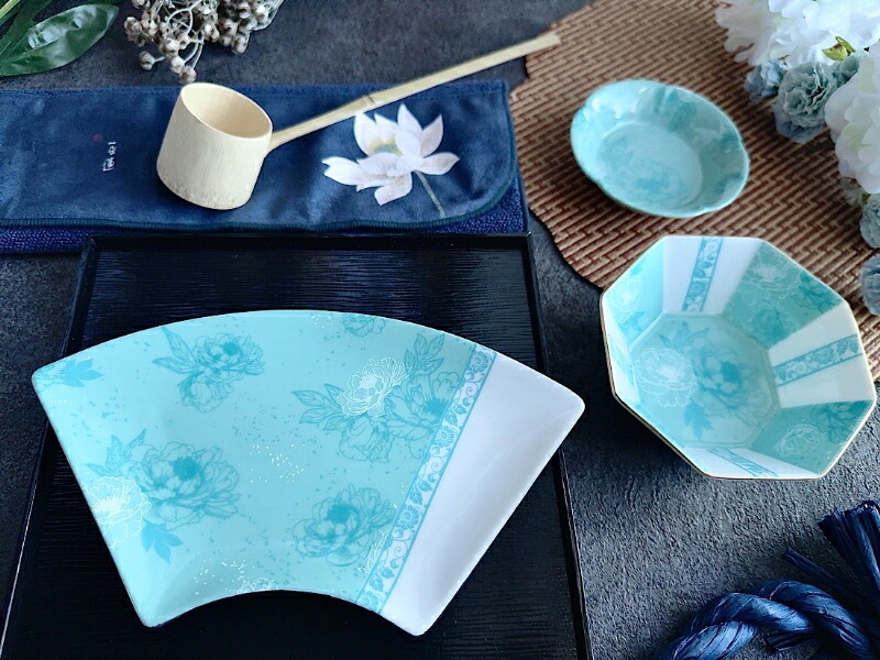 楽天市場】ポーセラーツ 転写紙【白磁用・セット割】芍薬の宵・花緑青