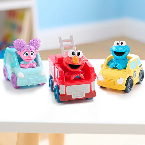 楽天市場】セサミストリート ツイスト＆ポップ トイカー ( Elmo