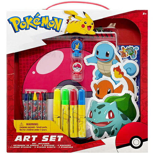 楽天市場】ポケモン アートセット 6アイテム 19672 ポケットモンスター