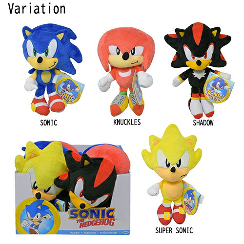 楽天市場】ソニック ぬいぐるみ ( KNUCKLES ) 18426b おもちゃ 人形 に