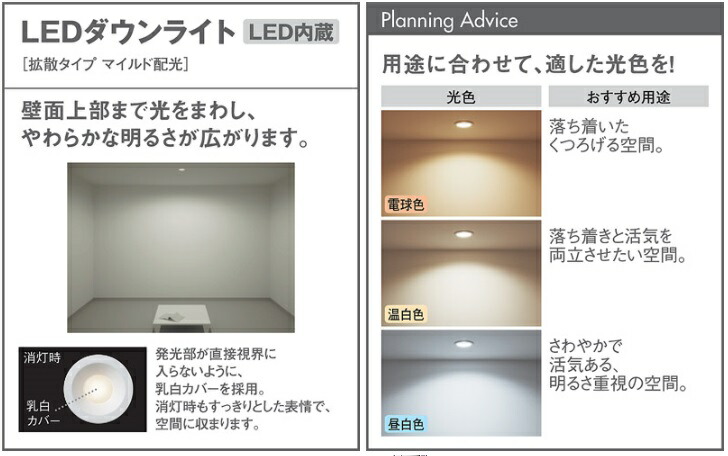 楽天市場】パナソニック ダウンライト LSEB5124LE1(LGD1200NLE1相当品
