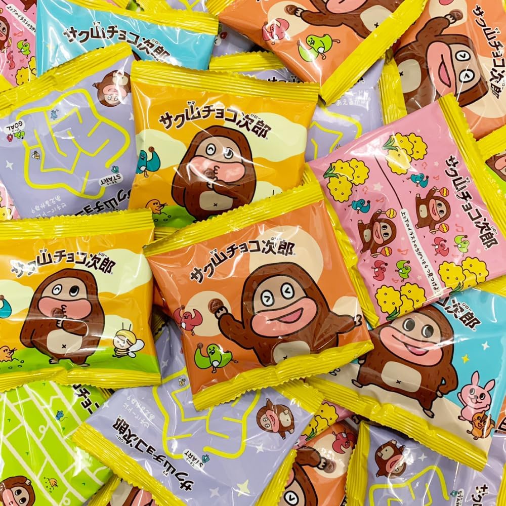 楽天市場】正栄デリシィ サク山チョコ次郎 30袋 ビッグシェアパック