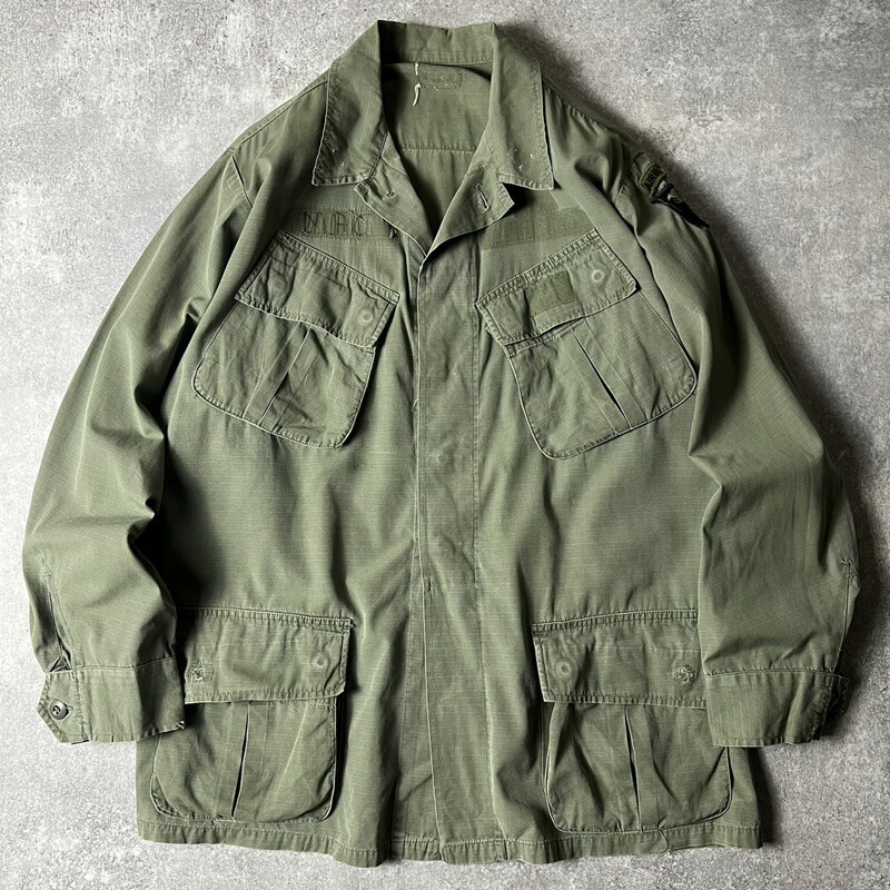 楽天市場】雰囲気系 60s 68年製 US ARMY 米軍実物 4th ジャングル