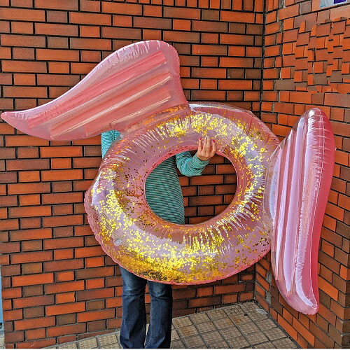楽天市場】【エンジェル 浮き輪 130cm 】海 うきわ 浮輪 生活雑貨