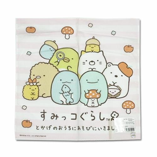 楽天市場】特価OI【すみっコぐらし ハンカチ とかげのおうち 30×30