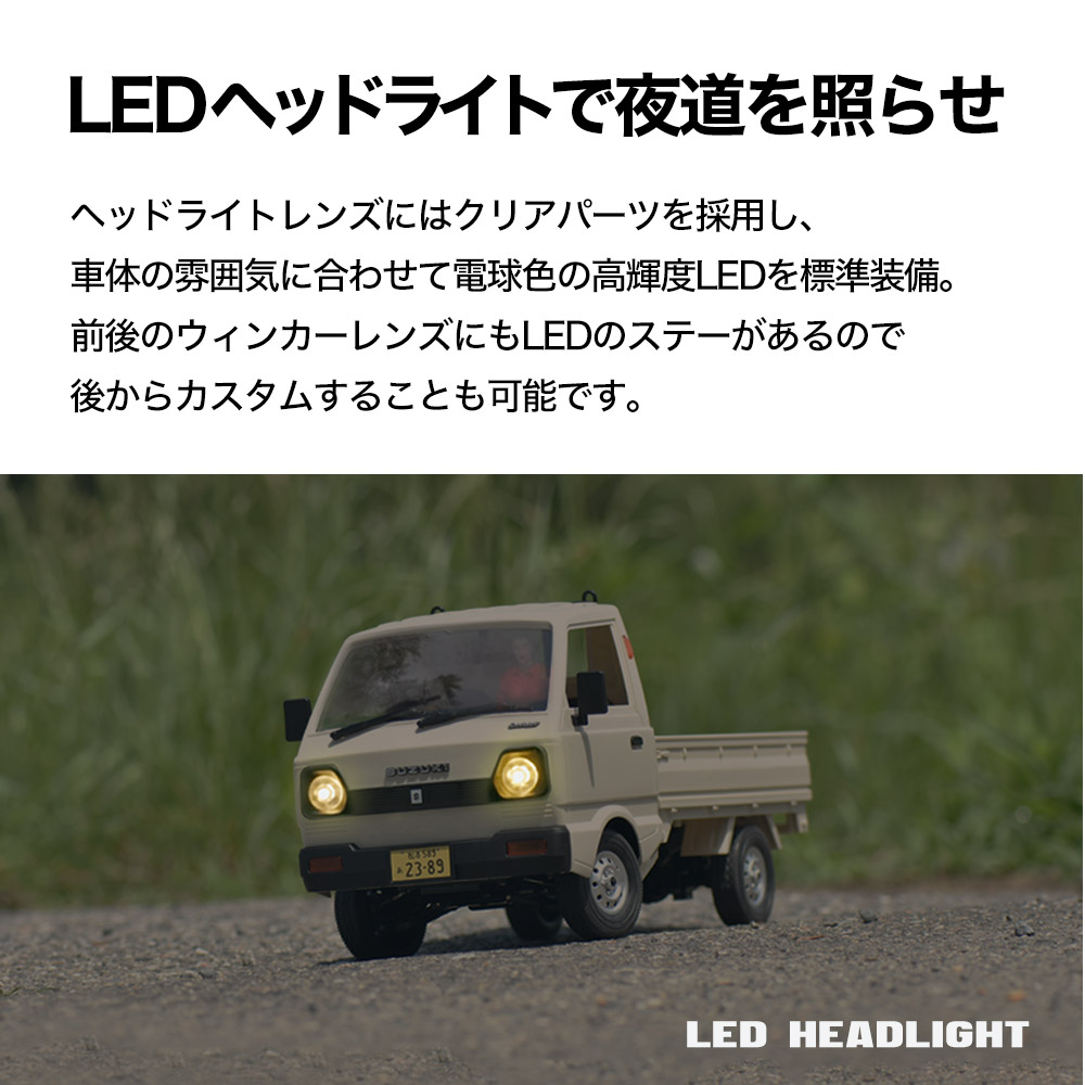 楽天市場】【正規品・技適マーク付き】WPL JAPAN スズキ キャリイ D12