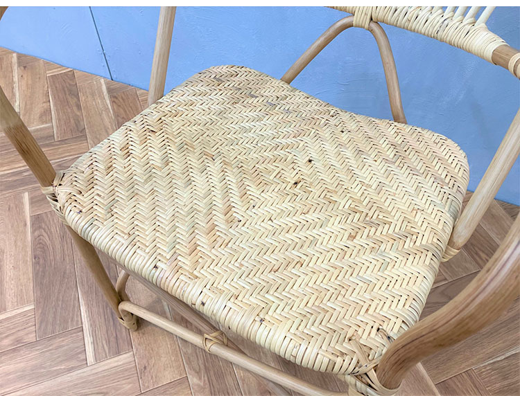 楽天市場】定番 ラタンチェア 1人掛け 完成品 1人用 1P チェア 椅子