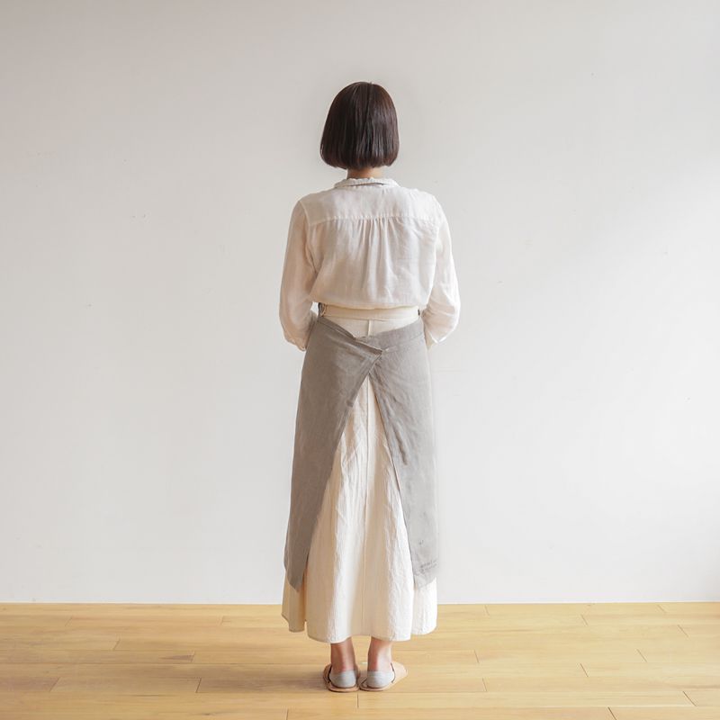 楽天市場】エプロン fog linen work リネンフルエプロン 92×97cm 麻
