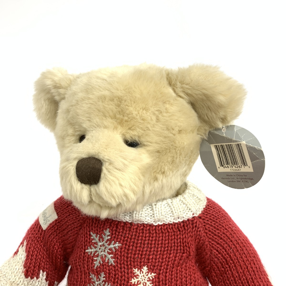 楽天市場】Harrods ハロッズ 2008 テディベア イヤーベア クリスマス