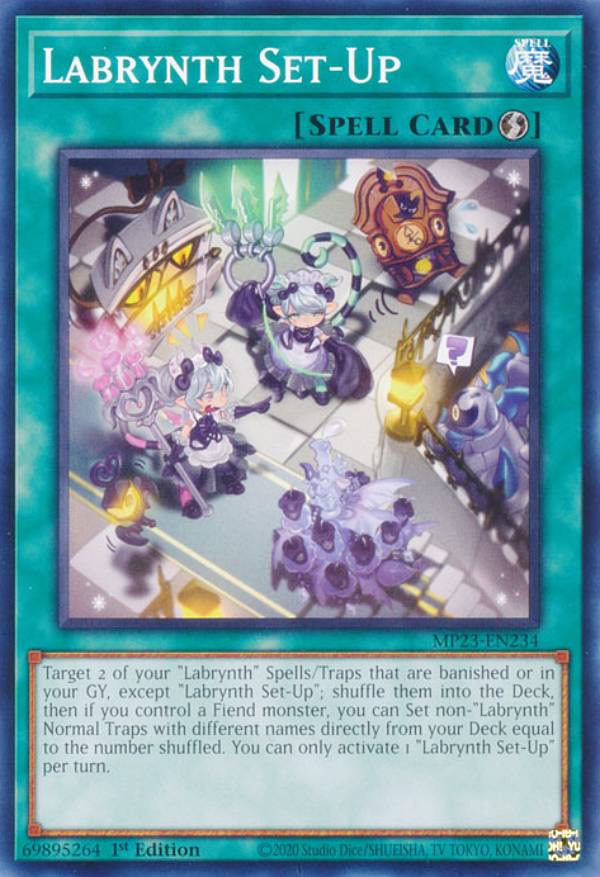 楽天市場】遊戯王 MP23-EN234 ラビュリンス・セッティング Labrynth
