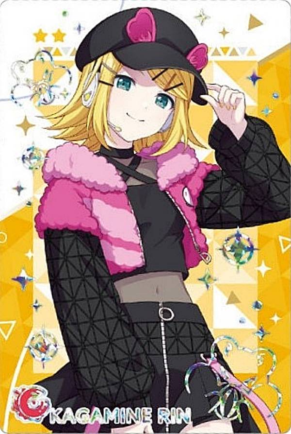 楽天市場】【[ホログラム箔押し] 23.鏡音リン (レアカード