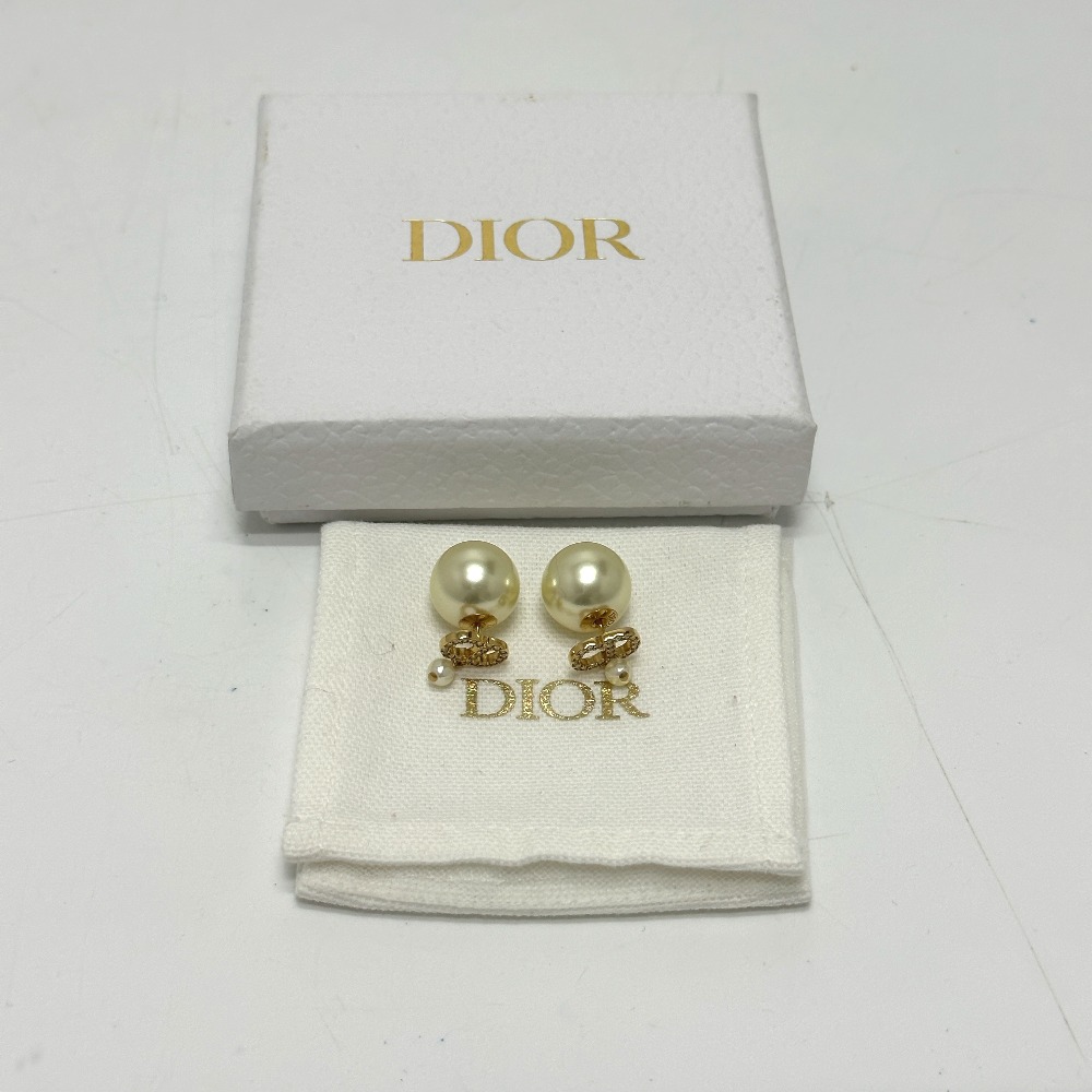 楽天市場】Dior ディオール ロゴ CD トライバル フェイクパール