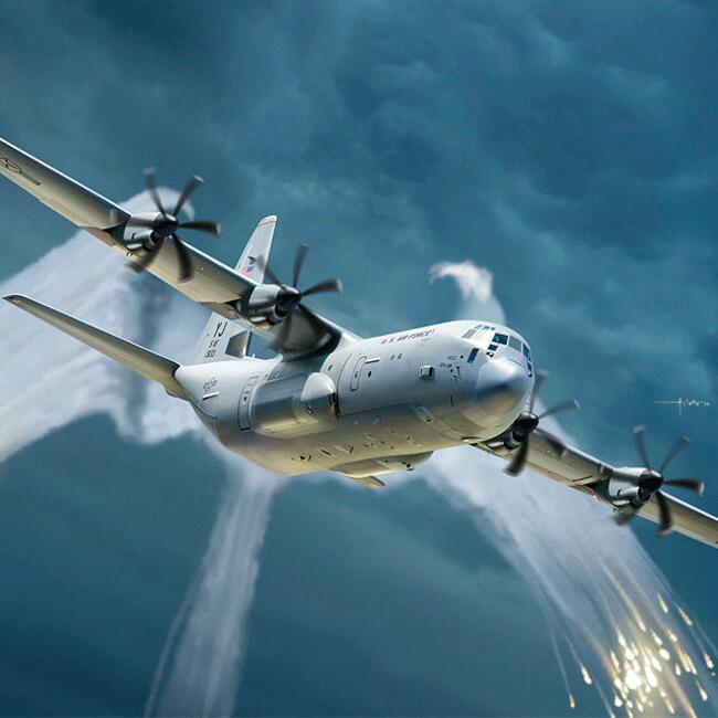 楽天市場】AC 12631 1/144 アメリカ空軍州兵用のC-130J C-130J
