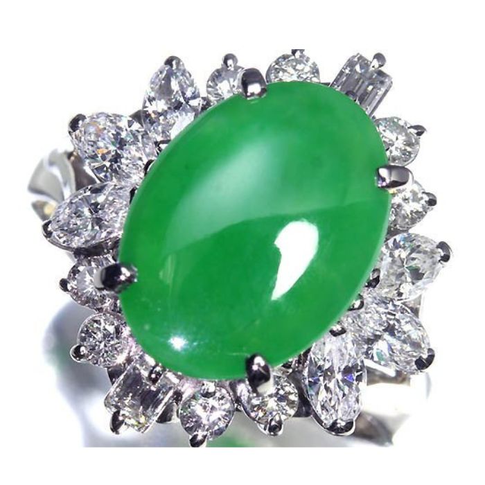 楽天市場】≪Jade≫ 樹脂含浸なし！！ 天然翡翠 大粒2.48ct