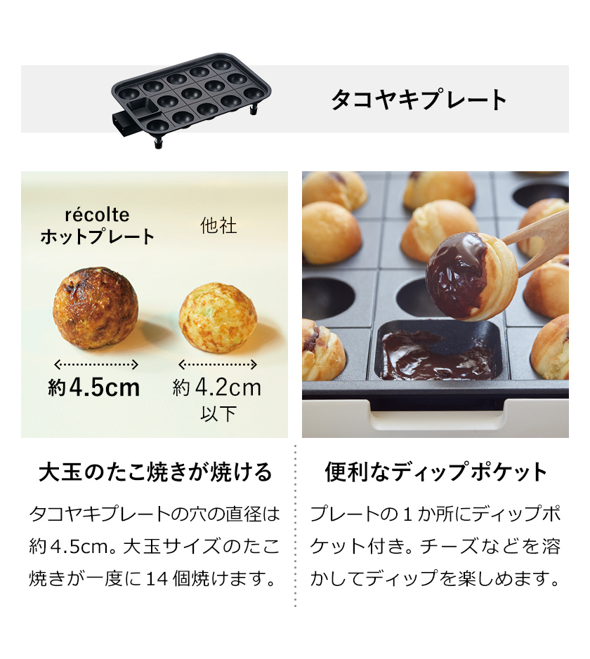 楽天市場】ホットプレート レコルト 深鍋セット【3大特典付き