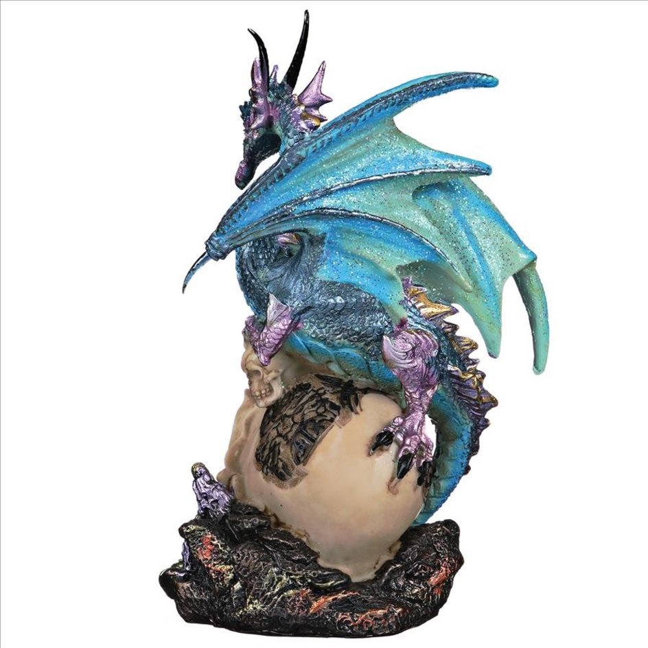楽天市場】ゴシック風 ドラゴンアサシン イルミネイティド彫像 アート