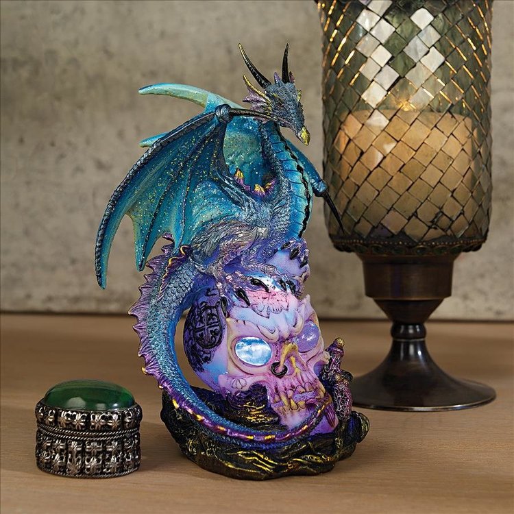 楽天市場】ドラゴンアサシンのイルミネーション彫像 アクセント置物