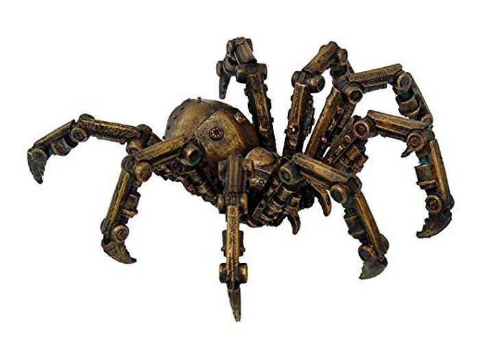楽天市場】西洋彫刻 スチームパンク風 メカニカル スパイダー（蜘蛛