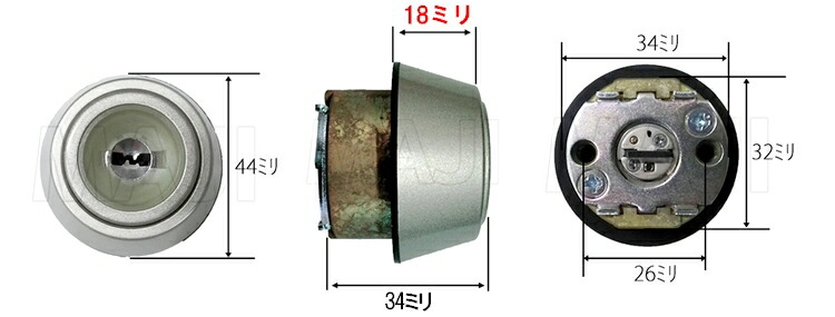 楽天市場】【断熱扉用】【2個同一】 YKKap MIWA HH-4K-14524B 玄関ドア
