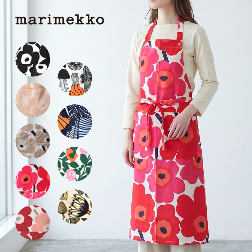 楽天市場】【ネコポス配送】 マリメッコ エプロン MARIMEKKO APRON