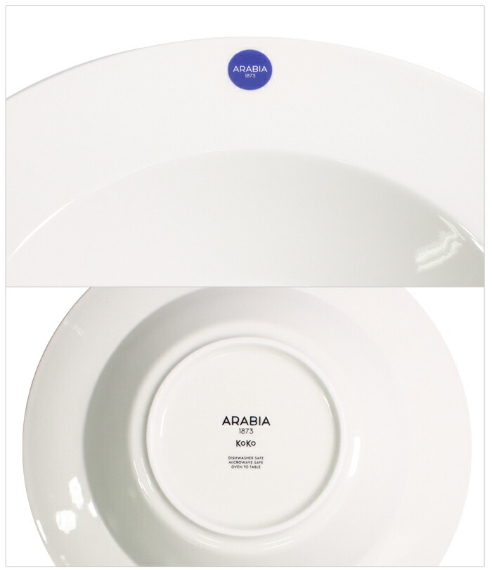 楽天市場】アラビア ARABIA ココ ディープ プレート 24cm 24センチ
