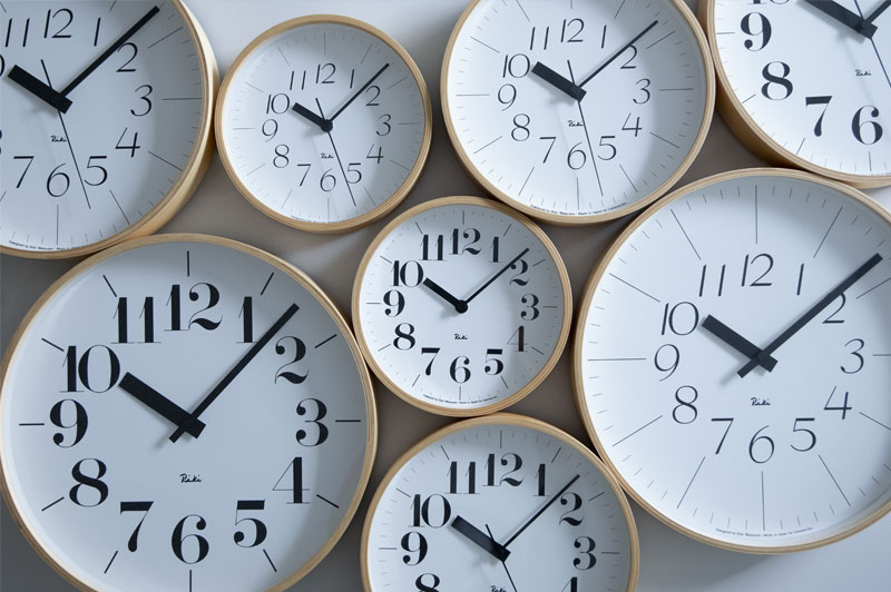 楽天市場】【マラソン期間ポイント5倍】Lemnos RIKI CLOCK RC Φ254
