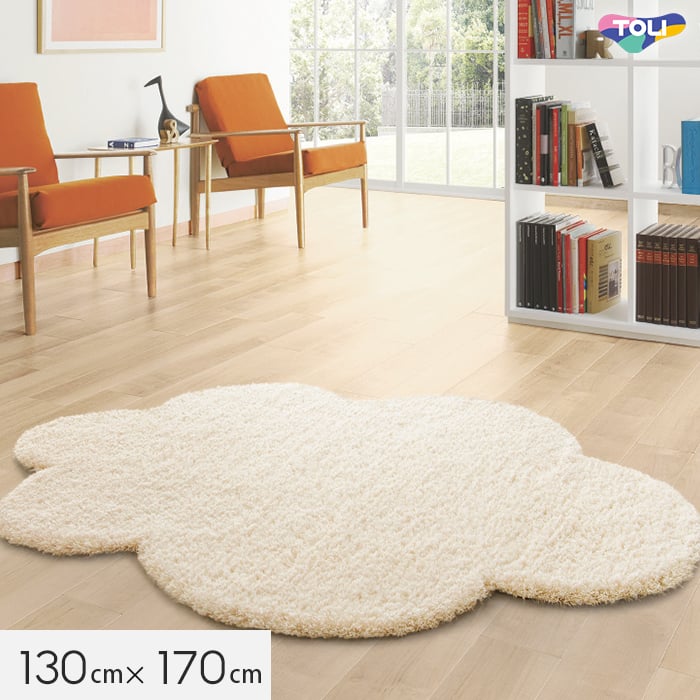 楽天市場】【ラグカーペット】ラグ 東リ Slow life 130×170cm (変形
