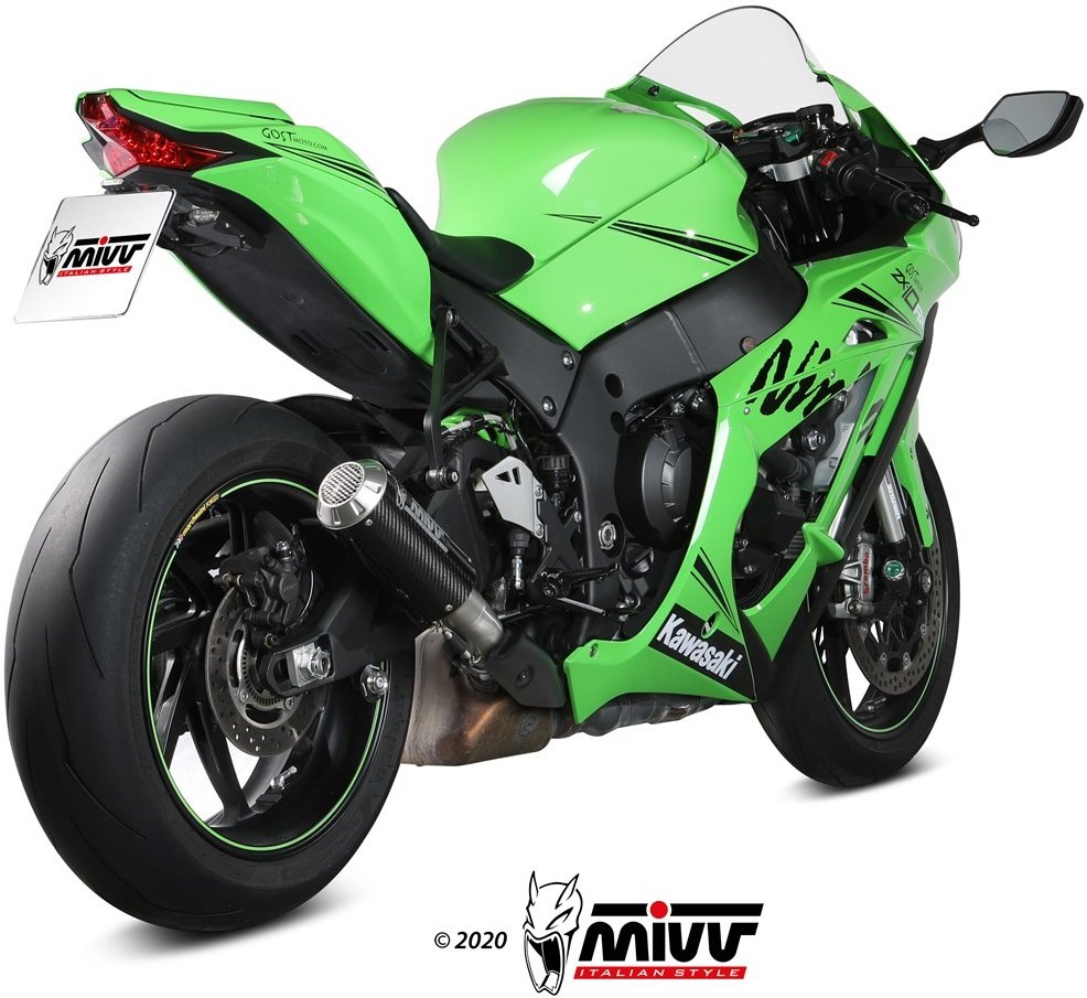 楽天市場】MIVV ミヴ MK3 スリップオンマフラー ZX-10 R RR SE