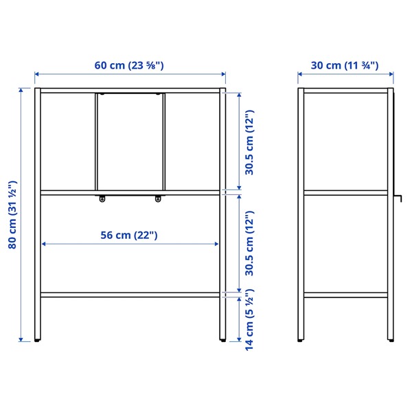 楽天市場】[IKEA/イケア/通販]BAGGEBO バッゲボー シェルフユニット
