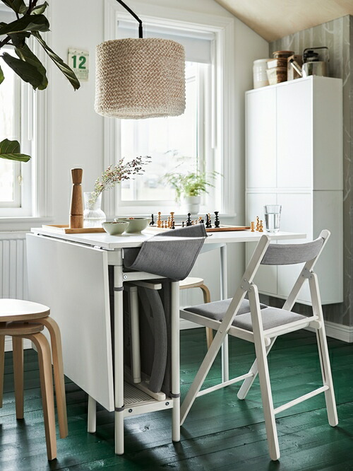 楽天市場】[IKEA/イケア/通販]KALLHALL カルヘル ゲートレッグテーブル