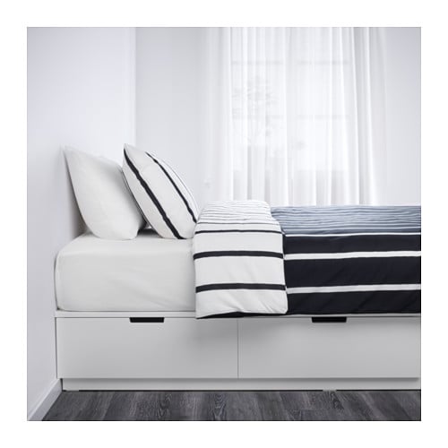 楽天市場】[IKEA/イケア/通販]NORDLI ノールドリ ベッドフレーム 収納
