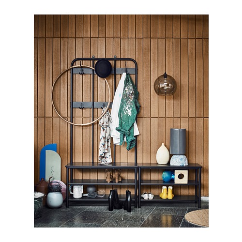 楽天市場】[IKEA/イケア/通販]PINNIG ピンニグ コートラック 靴収納