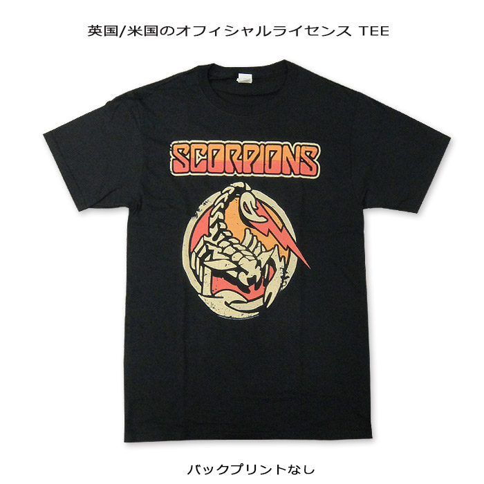 楽天市場】ROCK TEE SCORPIONS-5[スコーピオンズ] SCORPION LOGO