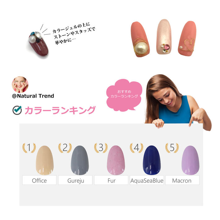 楽天市場】メール便送料無料 ジェルネイル ポリッシュ カラージェル