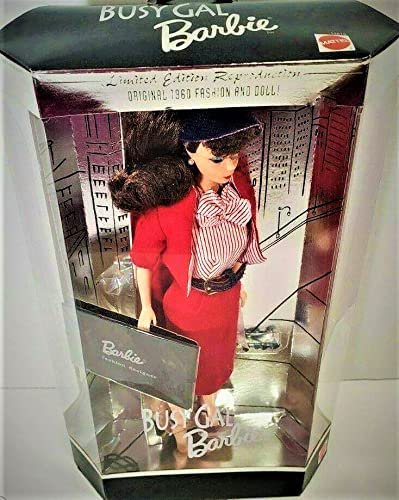 楽天市場】Barbie マテルビジーギャルバービー限定版1960再現