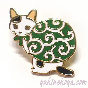 楽天市場】猫ピンズ ドロボー猫 ポタリングキャット ブローチ