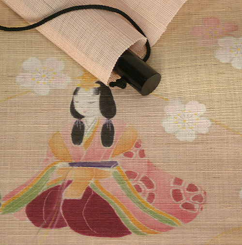 楽天市場】雛人形 ひな祭り /麻タペストリー：雛の宴（受注製作）雛