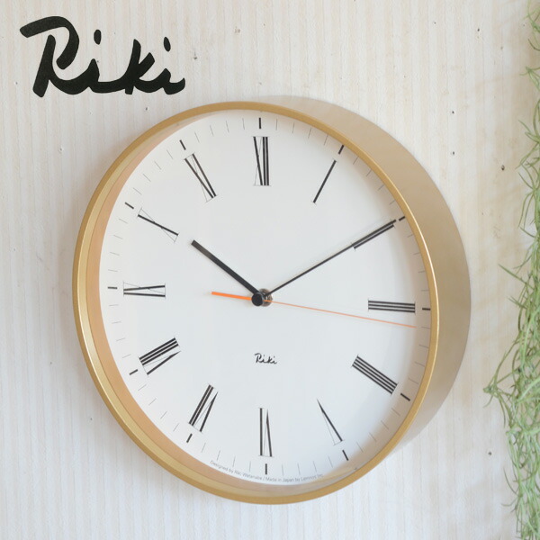 楽天市場】『壁掛け時計 RIKI ROMAN CLOCK』 渡辺力 RIKIクロック リキ