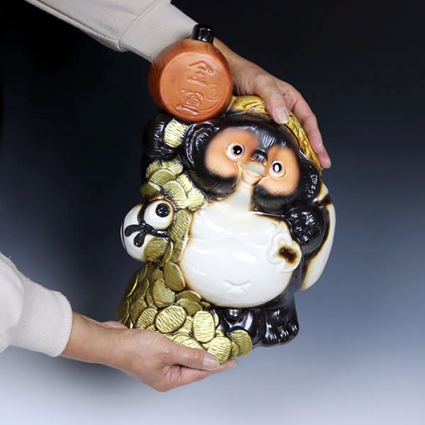 楽天市場】【ポイント10倍】信楽焼 七福神 大黒天 陶器 置物 狸 タヌキ