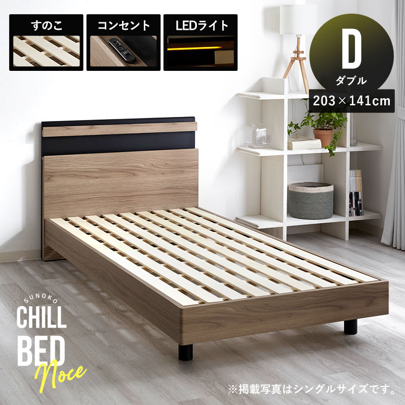 楽天市場】☆LINE追加で300円クーポン☆ベッドフレーム すのこ ダブル
