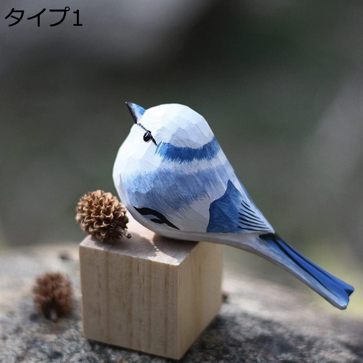 楽天市場】【20%OFFクーポン】小鳥 木彫り おしゃれ タイプ おきもの