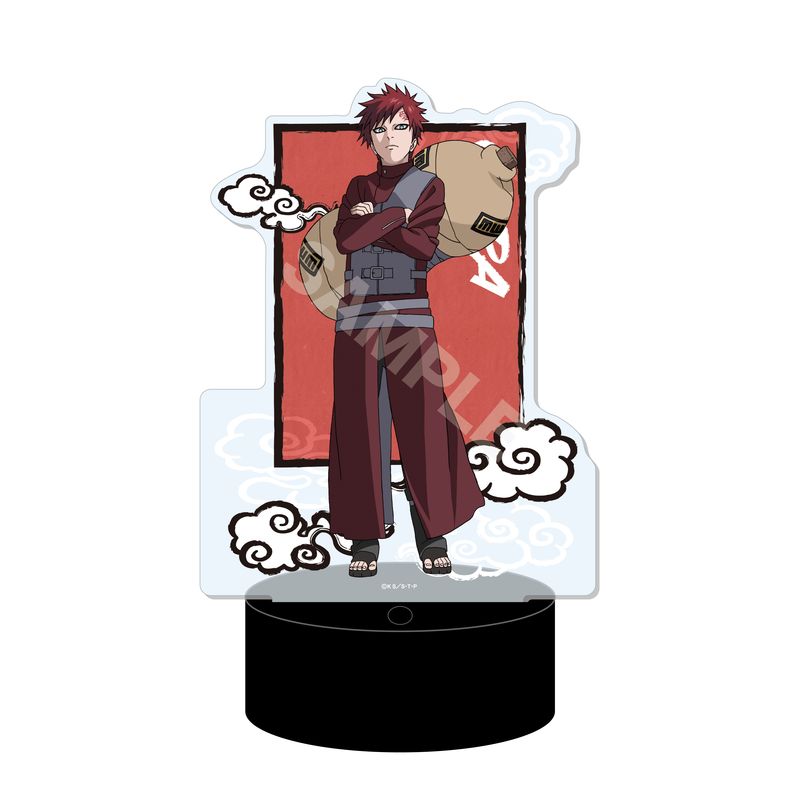 楽天市場】NARUTO-ナルト-疾風伝 LEDビッグアクリルスタンド 06 我愛羅
