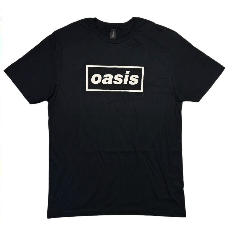 楽天市場】Oasis Logo Black T-Shirt / オアシス ロゴ Tシャツ / Oasis