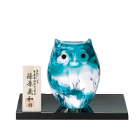 ふくろう［9月］ | シリーズ | ハンドメイドガラスの伝統工芸品「津軽