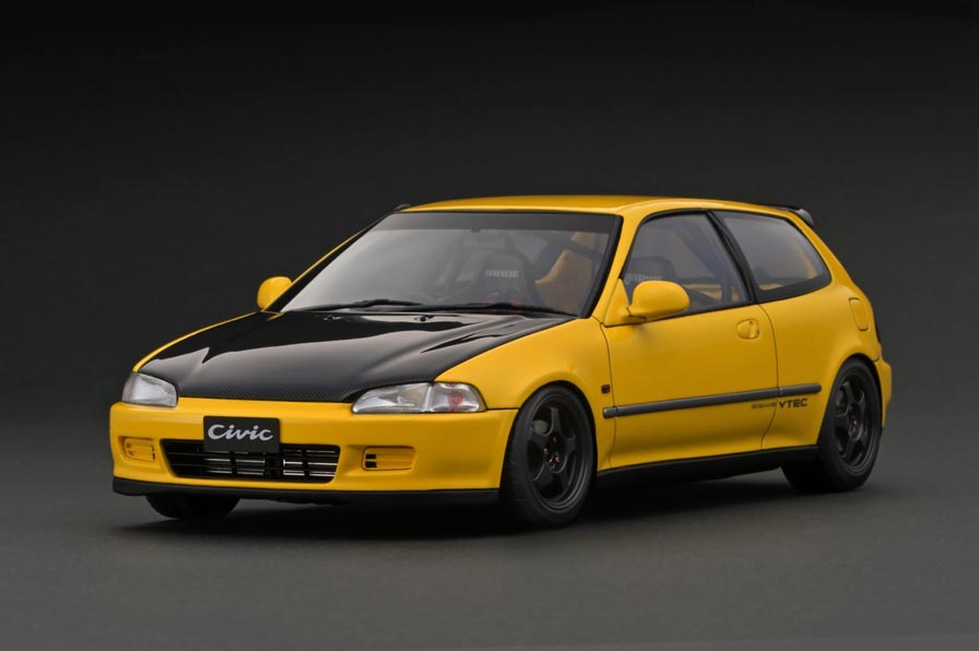 Honda CIVIC (EG6) Yellow【IG3044:4573448900448】｜ティーケー